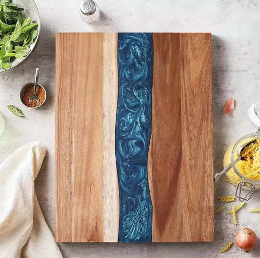 Oceanic Acacia Wood Cutting Board