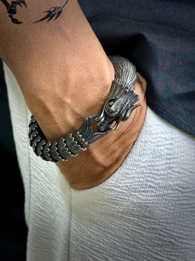 Blade Viking Dragon Bracelet