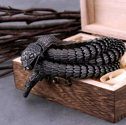 Vintage Nordic Viking Necklace & Bracelet