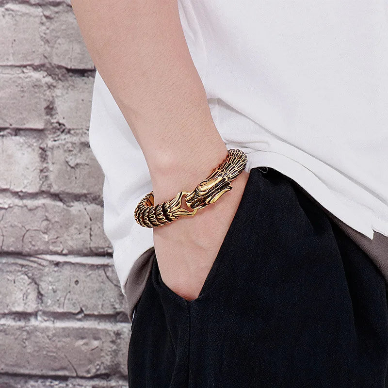 Blade Viking Dragon Bracelet