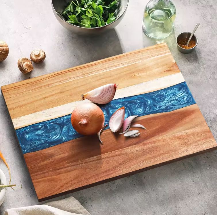 Oceanic Acacia Wood Cutting Board