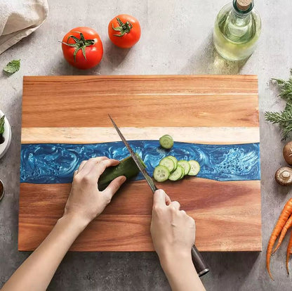 Oceanic Acacia Wood Cutting Board